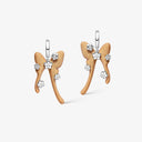 White Oak Butterfly Earrings