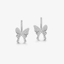 Shiny Butterfly Earrings/Clips