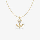 Mini Anchor Necklace