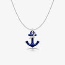 Sparkle Anchor Necklace