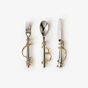 Twisted Cutlery Knife/Fork/Spoon