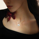 贝母蝴蝶兰锁骨链