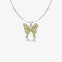 Shiny Butterfly Necklace