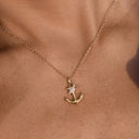 Mini Anchor Necklace