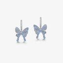 Shiny Butterfly Earrings/Clips