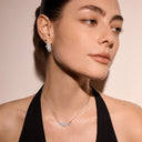 Glitter Feather Earrings