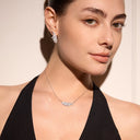 Glitter Feather Earrings