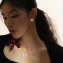 贝母蝴蝶兰锁骨链