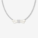 Crystal Bowknot Necklace