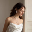 Crystal Feather Earrings