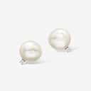 Button Pearl Studs