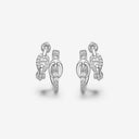 Belt Chain Layered Earrings