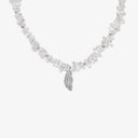 Crystal Feather Necklace