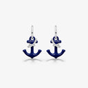 Sparkle Anchor Earrings
