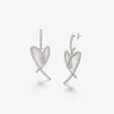 Fluttering Heart Earrings