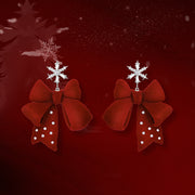 Xmas Velvet Earrings