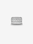 Ice Crystal Stacking Rings