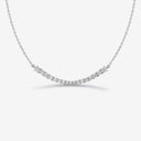 Ice Crystal Smile Necklace