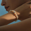 Crystal Pearl Bracelet