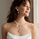 Moonlight Feather Necklace