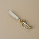 Twirling Pasta Butter Knife