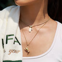 Engravable Lucky Medal Necklace