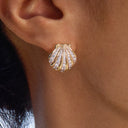Seashell Studs