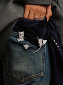 Manta Brooch