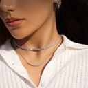 Ice Crystal Smile Necklace