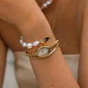 Cutlery Pearl Bracelet