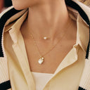 Floating Pearl Necklace