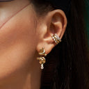 Luminous Layered Ear Cuff