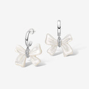 Pearl Bowknot Earrings