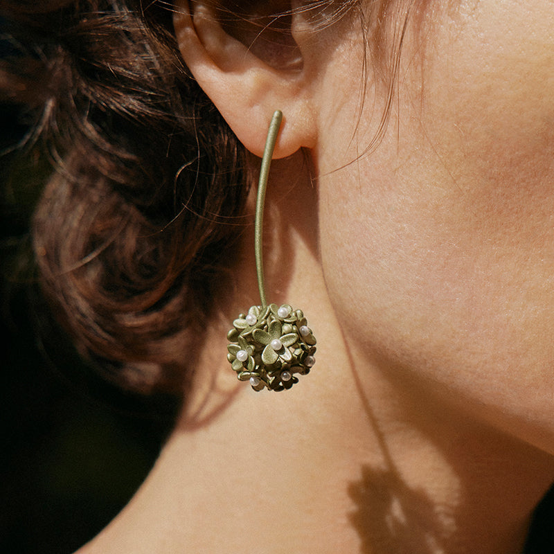 Hydrangea Earrings