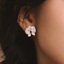 Orchid Studs