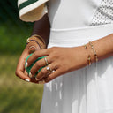 Sugar Cube Triple Ring