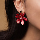 Iris Bloom Earrings