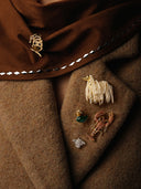 Afghan Hound Brooch