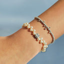 Crystal Pearl Bracelet