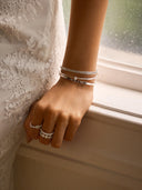 Ice Crystal Stacking Bangles