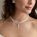 Moonlight Feather Necklace