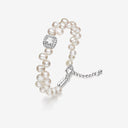 Crystal Pearl Bracelet