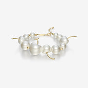 Cream Cherry Bracelet