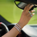 Crystal Trio Ring