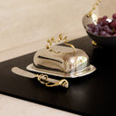 Twisted Fork Butter Dish