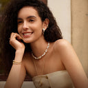 Spaghetti Fork Hoop Earrings