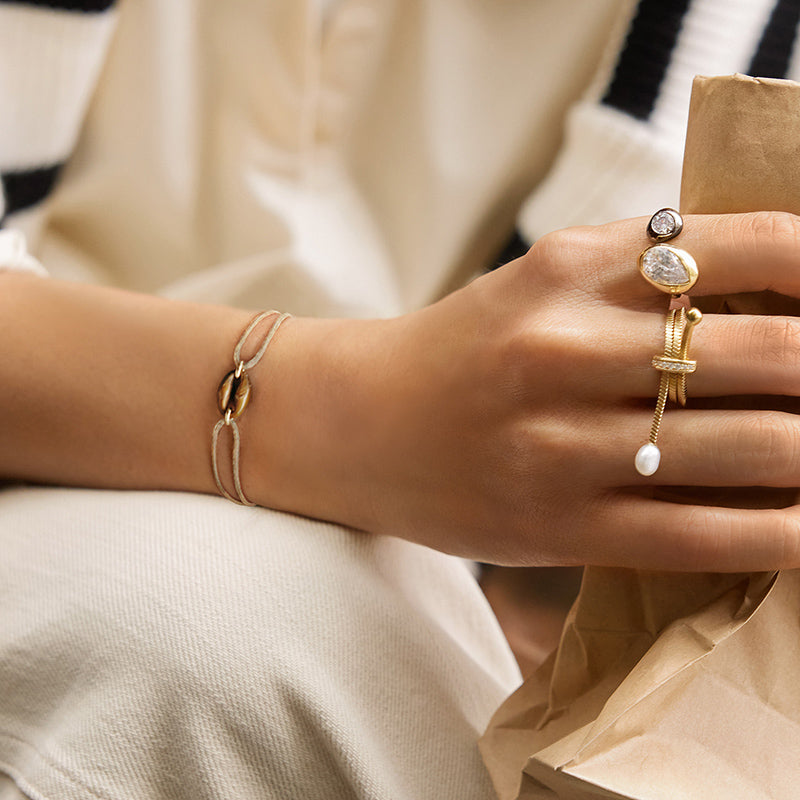 Coffee Bean Bracelet