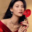 璀璨幸运扣项链