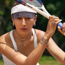Shiny Bezel-Set Tennis Bracelet