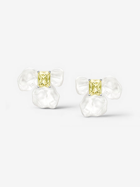 Iris Blossom Earrings/Clips – HEFANG